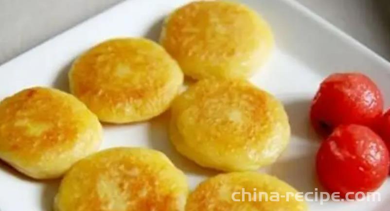 The recipe for sweet potato glutinous rice cake