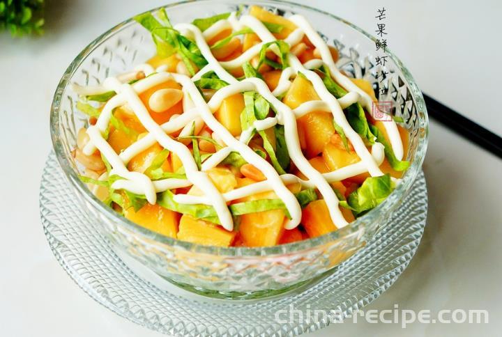 Recipe for Shrimp Mango Vegetable Salad