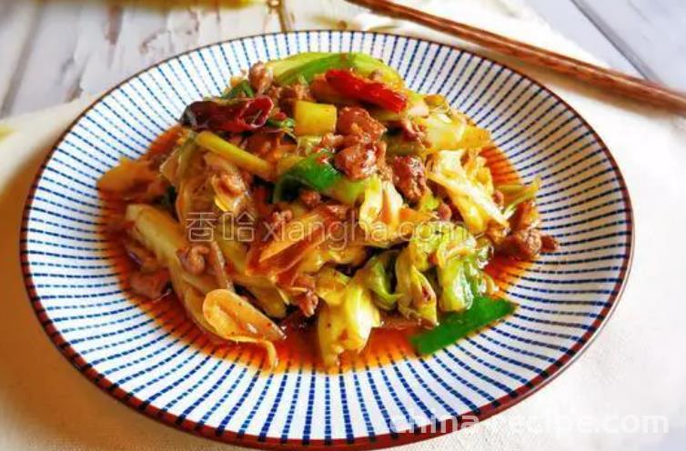 Recipe for Cabbage with Meat Sauce