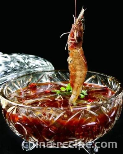 The method of making drunken shrimp