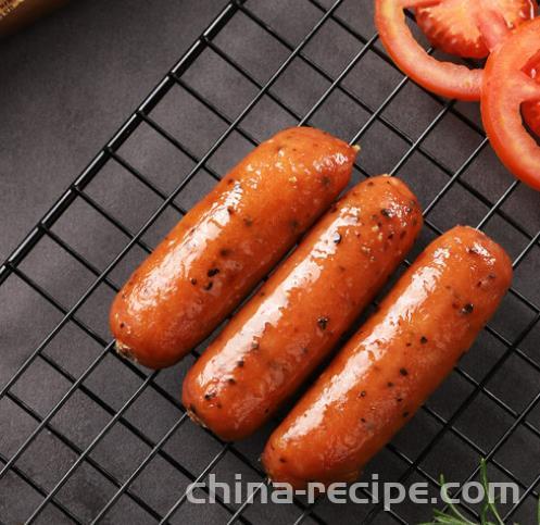 Recipe for Barbecue flavored Sausage