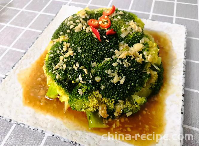 The recipe for braised broccoli with soy sauce