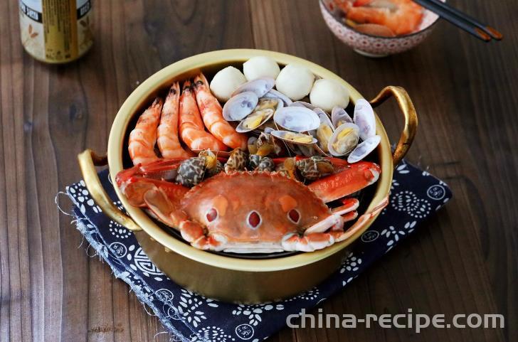 Practice of Seafood hot-pot