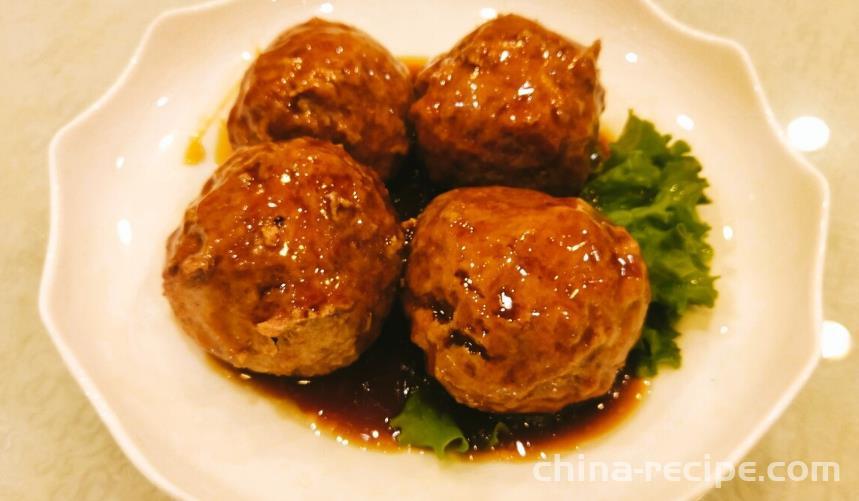 The recipe for Sixi meatballs