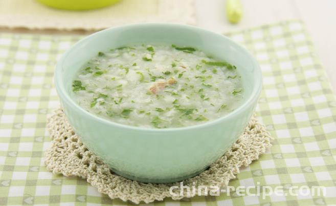 How to make lettuce Congee