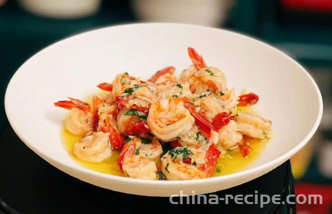 Recipe for Garlic Black Pepper Phoenix Tail Shrimp