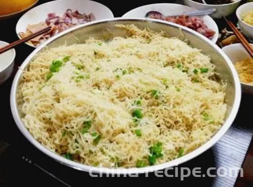 Steamed Rice noodles in Heyuan