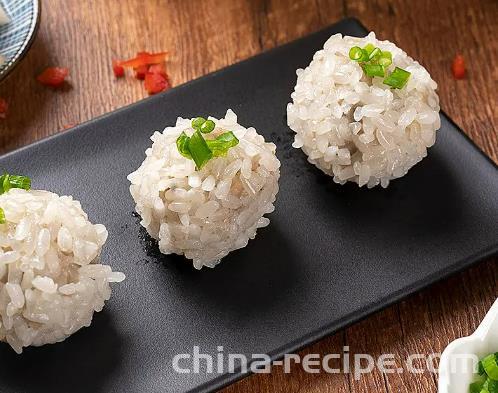 Preparation of lotus root pearl Rice-meat dumplings