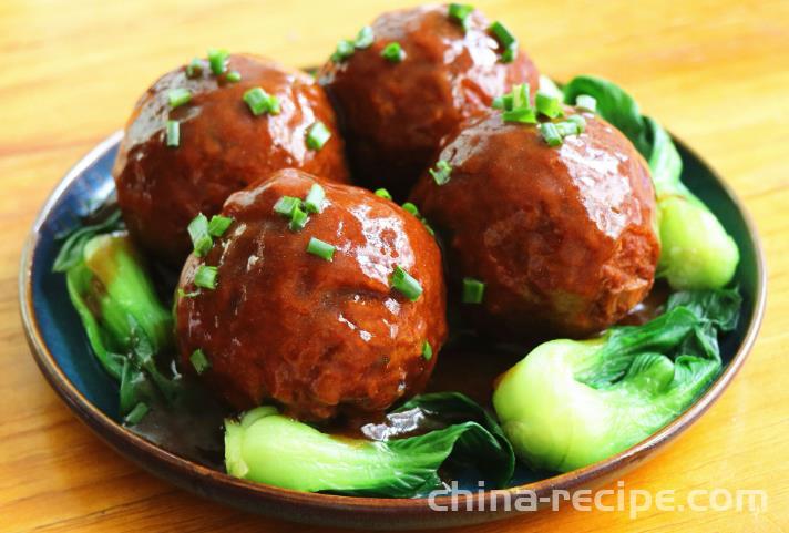 The recipe for Hebei Sweet and Sour Four Happiness Meatballs