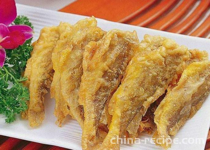 The method of making crispy fried fish