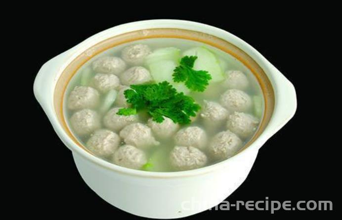 How to make jadeite Meat-ball soup