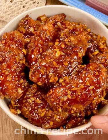 Recipe for Garlic Honey Chicken Wings