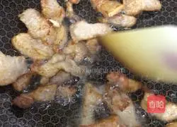 雪菜炒肉片的做法图解6