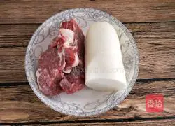 牛肉炖萝卜的做法图解2