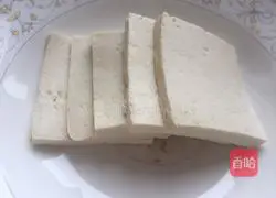 香煎豆腐的做法图解2