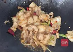 黄豆芽炒肉的做法图解7