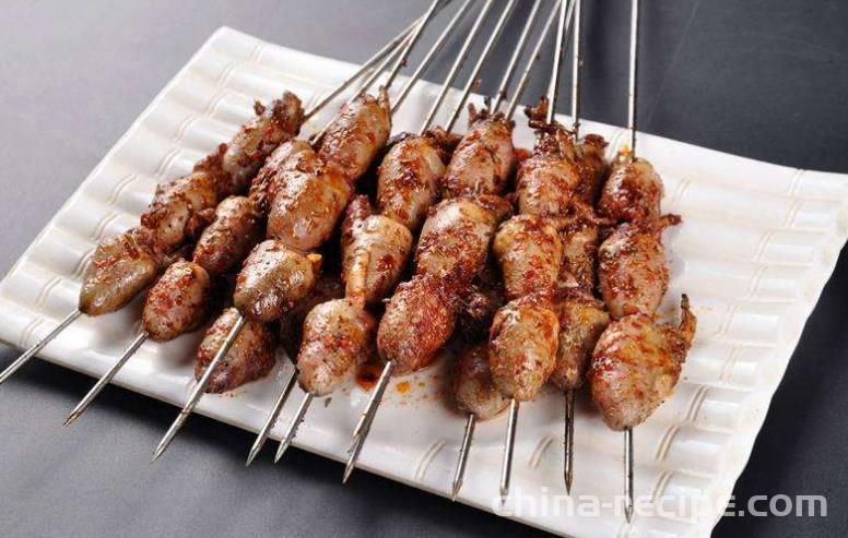 Recipe for Barbecue flavored Chicken Hearts