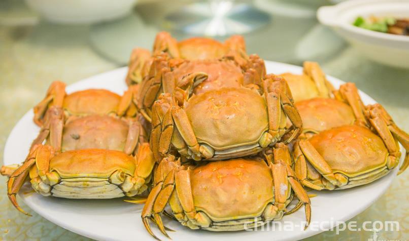 The method of steaming hairy crabs