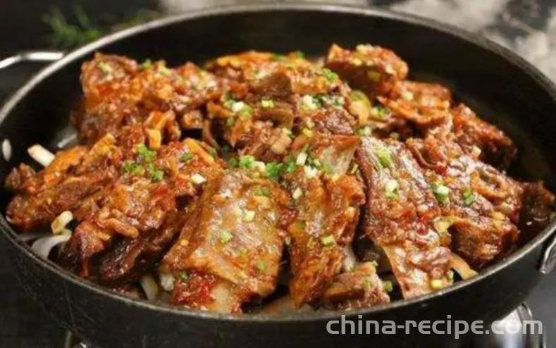 The recipe for Cantonese style beef ribs