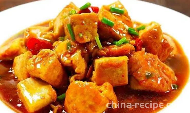 The recipe for soy sauce version braised tofu