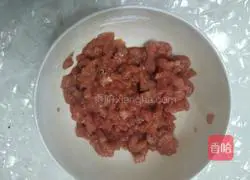 肉末酸菜炒豆角的做法图解3