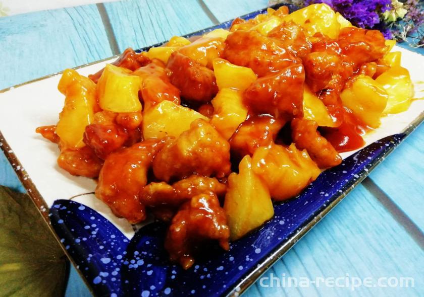 How to make pineapple Sweet and sour pork