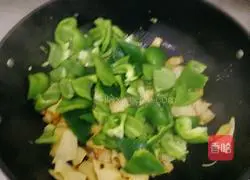 大辣椒干豆腐炒肉的做法图解5