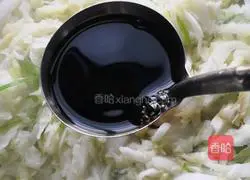 醋溜白菜的做法图解6