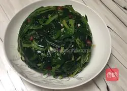 果仁菠菜的做法图解7