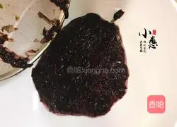 紫菜鸡蛋饼的做法图解2