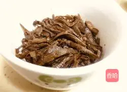 酱烧笋干菜蒸香肠的做法图解1