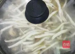 茶树菇炖鸡的做法图解13