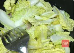 猪肉白菜炖土豆粉条的做法图解4