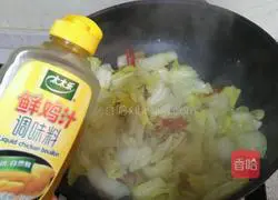 猪肉渣炒大白菜的做法图解6