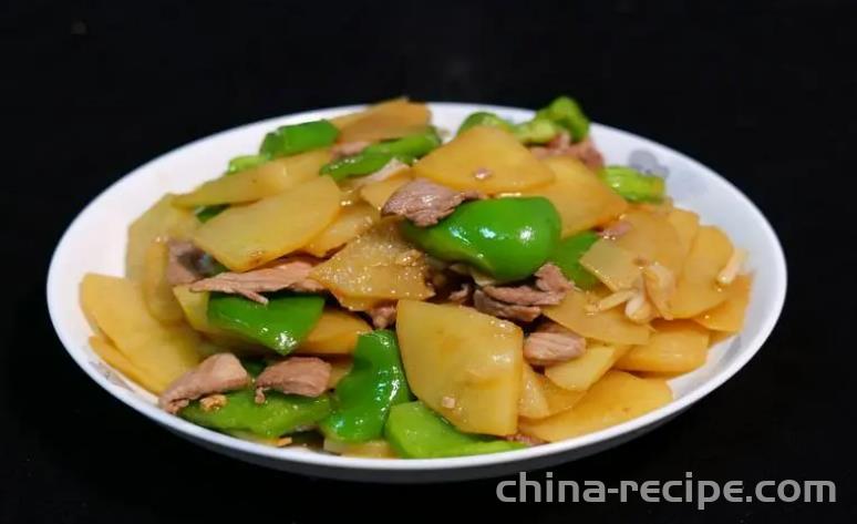 Recipe for stir fried pork with potatoes