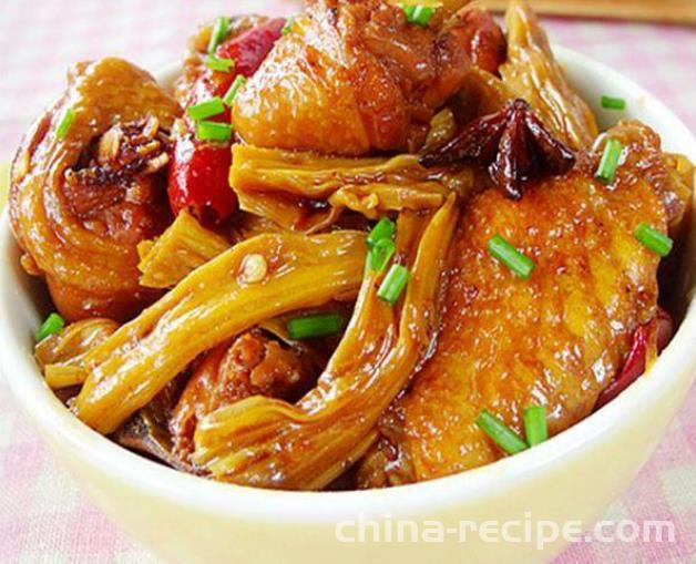 Recipe for Huangcai Beer Chicken