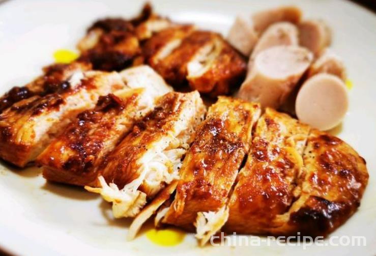 The recipe for black pepper sauce chicken breast