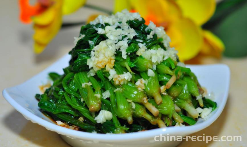 Garlic Spicy Spinach Recipe