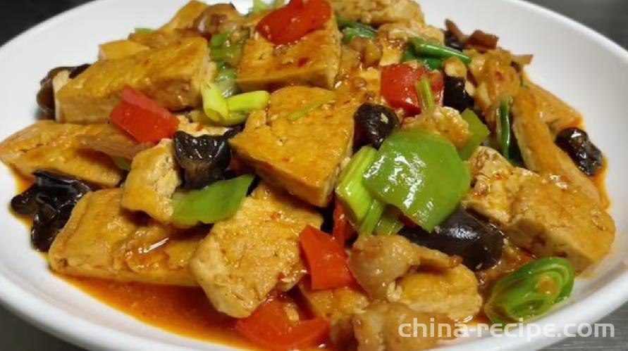 The recipe for homemade tofu at home