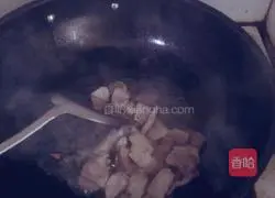 香干回锅肉的做法图解4