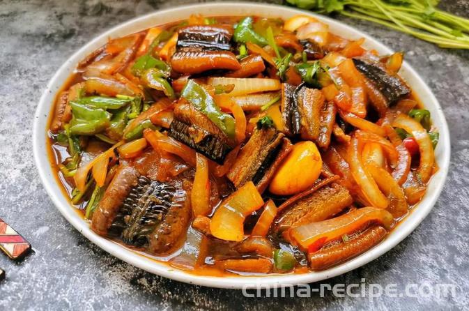 The method of braised eel