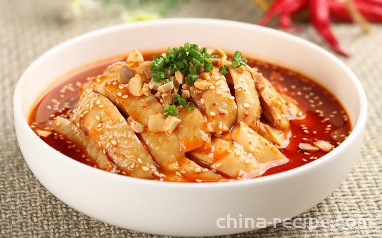 The recipe for spicy chicken with mouth water