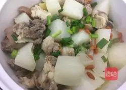 羊肉炖萝卜的做法图解5