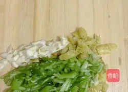 蒜苔炒鸡蛋的做法图解3