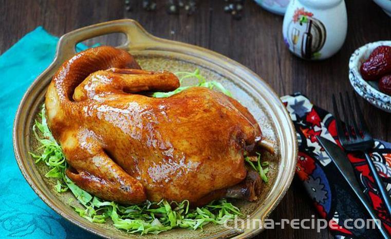 The recipe for the baked chicken rice cooker version