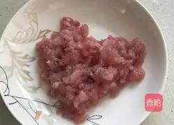 肉沫莲藕丁的做法图解2