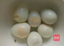 清炒菠菜白玉菇的做法图解1