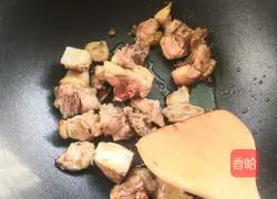 四季豆烧鸭子的做法图解2