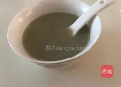 绿豆豆浆的做法图解4