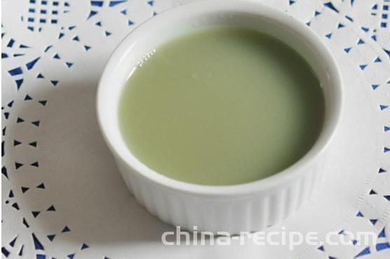 Practice of mung bean soybean milk